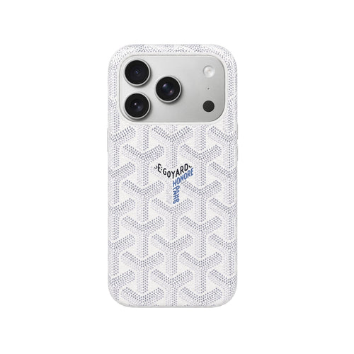 Goyard Blanco - Avenoir™ - Premium iPhone Cases