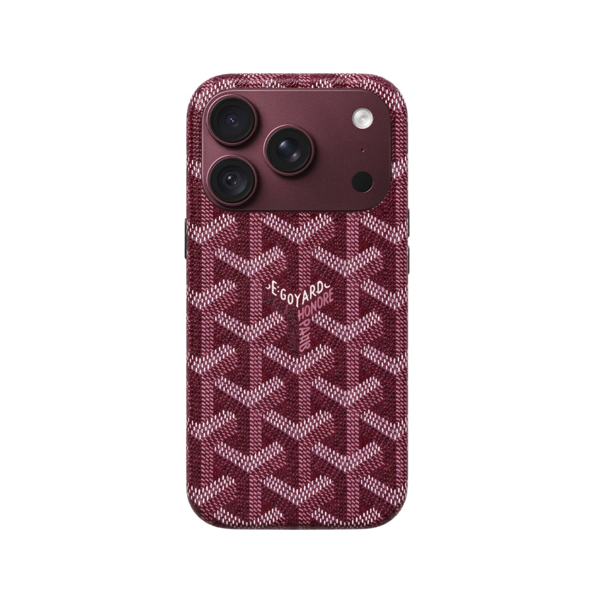 Goyard Burgundy - Avenoir™ - Premium iPhone Cases